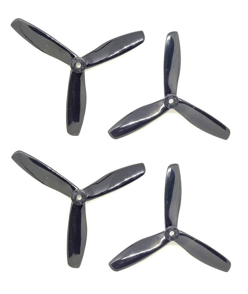 INVENTO 2 Pair 5045 5 inch Long 5x45 CW CCW 3 Blade Propeller Prop Vanes for RC Multi Quadcopter Helicopter UAV QAV250 DIY - Image 1