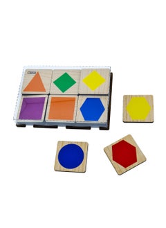 FOFA FOFA Wooden Education Game Memory Geometry  - Image 4