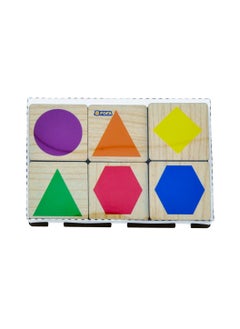 FOFA FOFA Wooden Education Game Memory Geometry  - Image 1