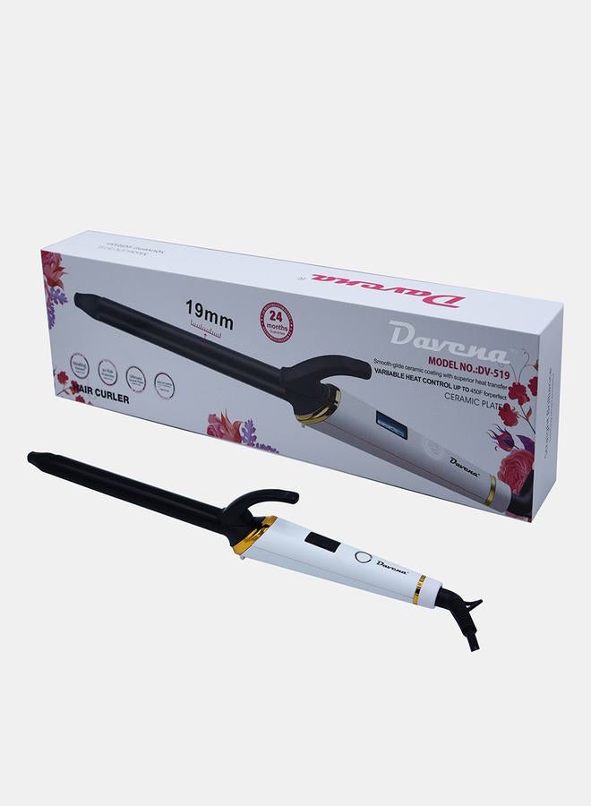 Davena Ceramic Coating Hair Curler, 19mm - Image 1
