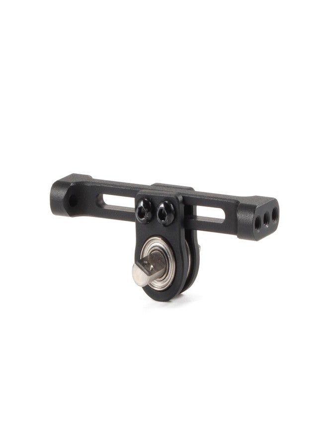 ZMHOBBY Adjustable Aluminum Carrier Bearing Cross Member for SCX24 Custom Build 1/24 Comp Rig Crawler - 35mm Width with 3mm D Shaped Shaft - Image 1