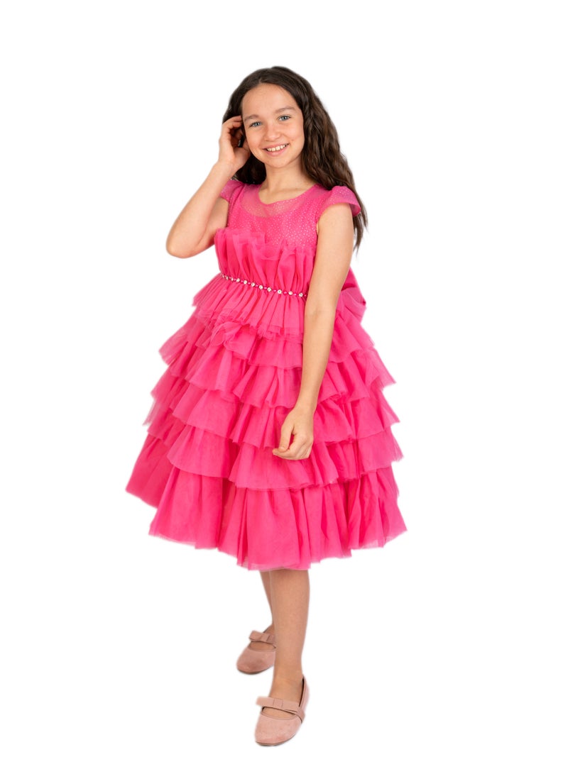 دىدانيالا فستان تول متعدد الطبقات - Image 3