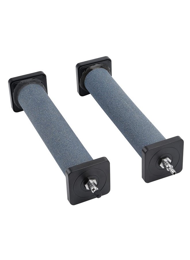 Pawfly Pawfly Aquarium 8 Inch Air Stone Cylinder for Larger Air Pump Bubble Diffuser Release Tool for Outdoor Pond Garden Circulation System and Large Fish Tanks, 2 Pack  - Image 1