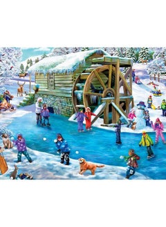Bits and Pieces 4 In 1 Multi Pack 500 Piece Jigsaw Puzzles For Adults 500 Pc Large Piece Puzzle Set Bundle By Artist Mary Thompson 16" X 20"  - Image 4