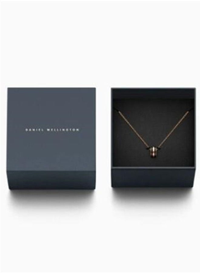 DW Home - Aspiration Necklace Rose Gold Ceramic (Main Body) And Stainless Steel (316L) With Rose Gold Plating, No Gemstone - Image 1