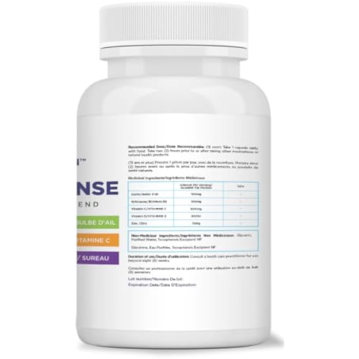 Maximum Slim Powerful 6-in-1 Immune Support Supplement with Zinc, Vitamin C, Elderberry, Vitamin D, Echinacea, & Garlic, 60 Count - Image 2