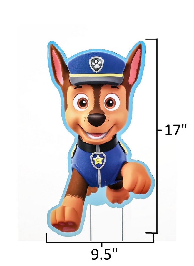 Seasons - Paw Patrol Yard Signs with Metal Stakes, 17" Characters - Image 1
