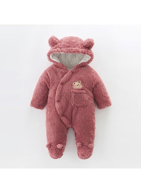 Autumn And Winter Baby Thick Cotton Jumpsuit