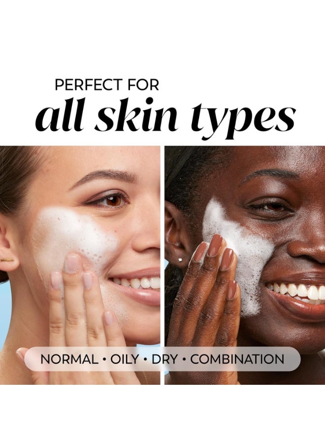 Olay Face Wash, Hyaluronic Acid Cleansing Melts, Fragrance-Free, Daily Use Gentle Cleanser, For All Skin Types, Travel Size, Water-Activated to Clean, Tone, and Refresh, 64ct (2 Pack x 32ct) - Image 4