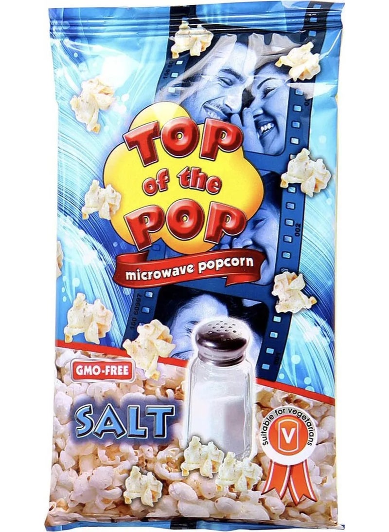 توب أوف ذا بوب فشار ميكرويف مقرمش بالملح ١٠٠ جرام - Image 1