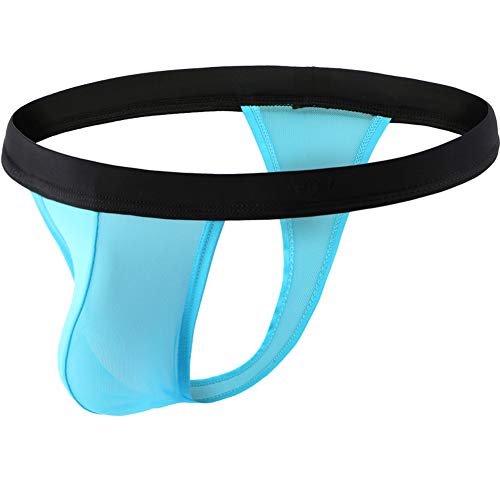Summer Code Mens Sheer Mesh Thong T-Back Sexy See Through Underwear - Image 5