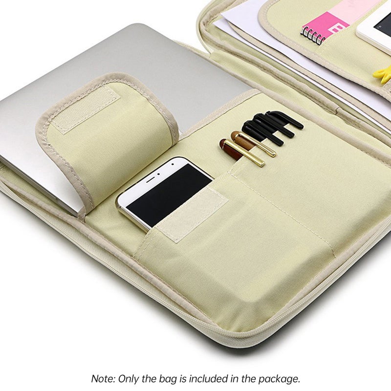 Document Bags: Waterproof Nylon, 8 Multifunctional Pockets - Versatile A4 Bags for Office, Travel, Professionals, Students - Image 5