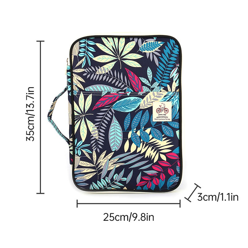 Document Bags: Waterproof Nylon, 8 Multifunctional Pockets - Versatile A4 Bags for Office, Travel, Professionals, Students - Image 2