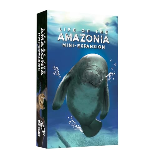BAD COMET Life of The Amazonia Board Game Strategic JungleBuilding Game for 14 Players Ages 14 60150 Min Play Restore The Jungle Place Animals Plants MiniExpansion - Image 1