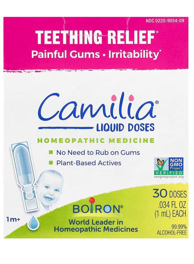 Boiron Camilia Baby Teething Relief 30 Doses Teething Drops For Painful Gums Irritability - Image 4