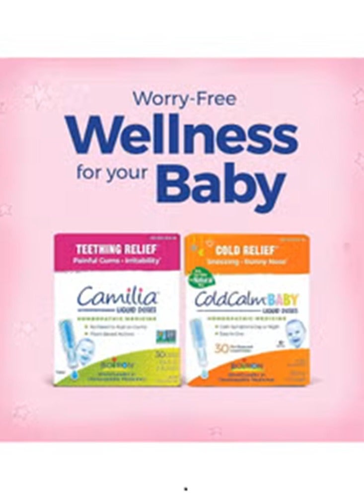 Boiron Camilia Baby Teething Relief 30 Doses Teething Drops For Painful Gums Irritability - Image 3
