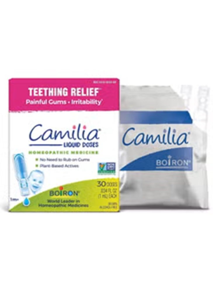 Boiron Camilia Baby Teething Relief 30 Doses Teething Drops For Painful Gums Irritability - Image 2