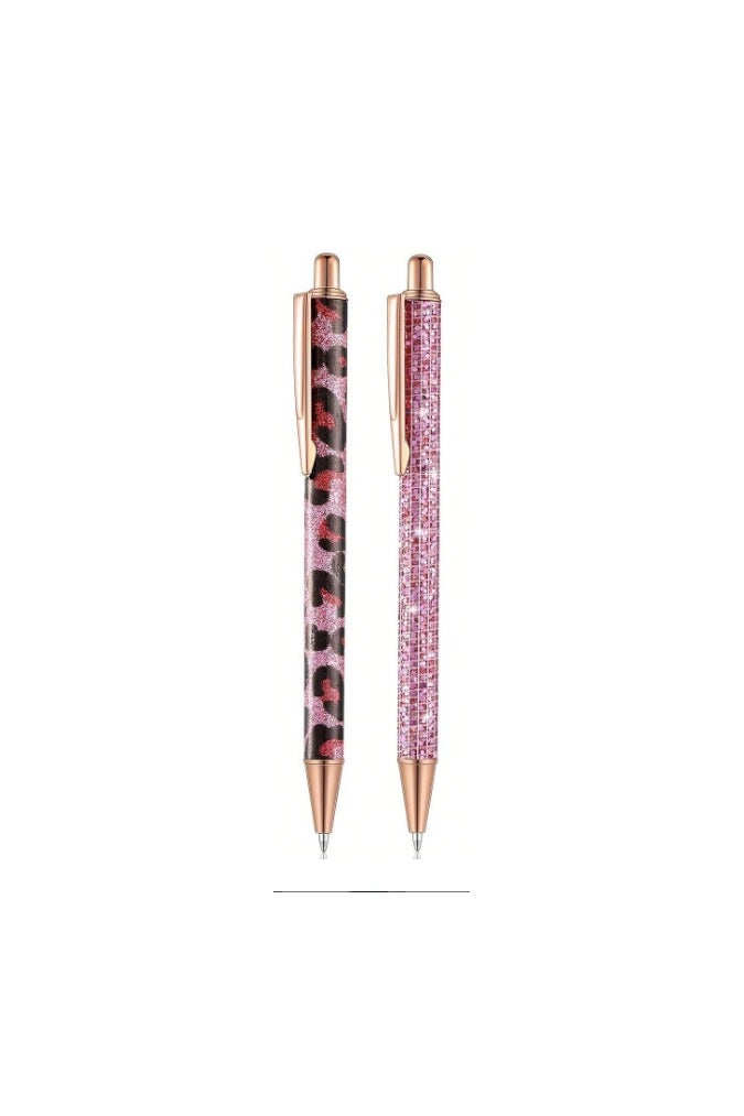 Heya Tria Glitter metal pens set of 2