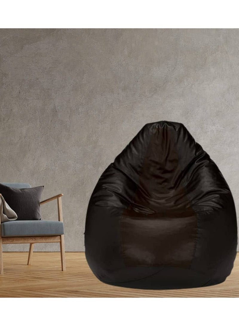 Comfy كيس حبوب كبير مريح وناعم من البولي فينيل كلوريد باللون الأسود للبالغين مع حشوة من الفاصوليا البكر - Image 3