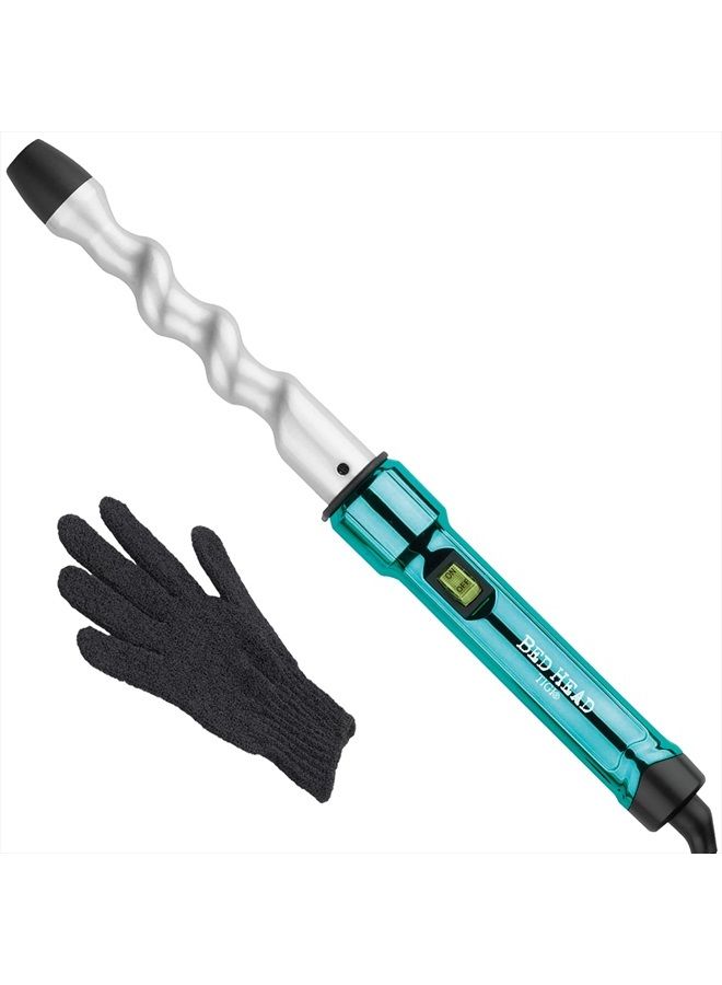 BED HEAD Curlipops Clamp-Free Curling Wand Iron | For Springy Styles and Massive Shine (1 in) - Image 1