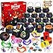 Shemira 384 PCS Halloween Party Favors Bulk for Kids 48 Pack Prefilled Witch Cauldrons with Halloween Toys Halloween Goodie Bag Fillers Halloween Party Supplies Halloween Miniatures Novelty Toys - Image 4