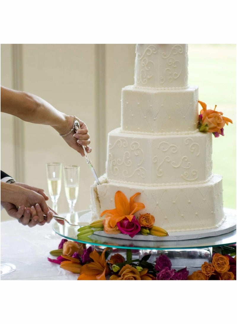 Zikra Pearl Borders Silicone Fondant Moulds Polymer Clay Moulds 4 Sizes Round Pearl Chain Mould for Sugar Craft Cupcake Toppers Baby Shower Wedding Party Cake Decorating - Image 3