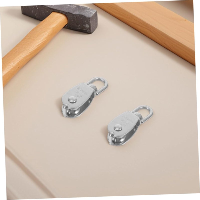 Heavy Duty Stainless Steel Single Pulley Block 10Pcs Set for Lifting and Towing - Image 5