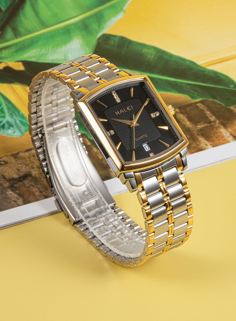 HALEI Harley 570M or 570L Quartz Simple Couple Watch - Image 5