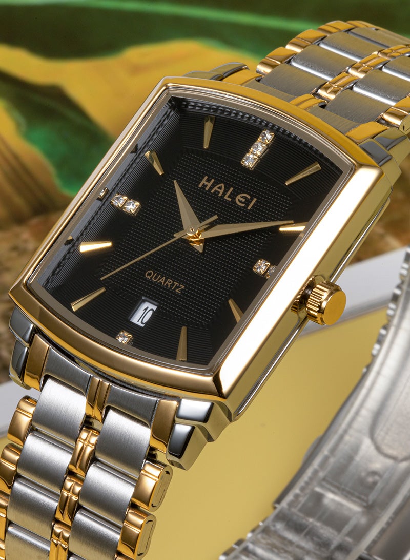 HALEI Harley 570M or 570L Quartz Simple Couple Watch - Image 4