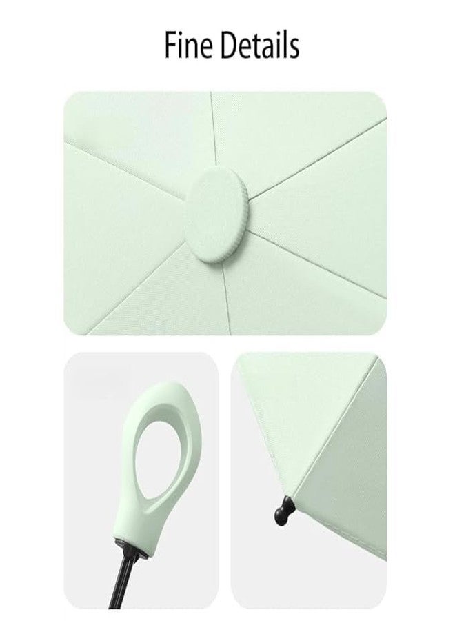 OLAMLY Mini Sun Travel Umbrella Ring handle | Coating Layer Fabric Compact Folding Purse Umbrella |Lightweight Small Portable Umbrellas | Rain Sun, Blocking, Anti UPF 50 UV Protection For Men, Women, Kids - Image 5