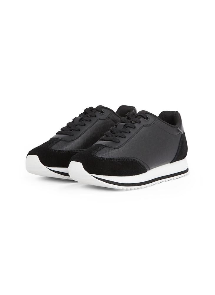 CALVIN KLEIN - Lace Up Low Top Sneakers - Image 1
