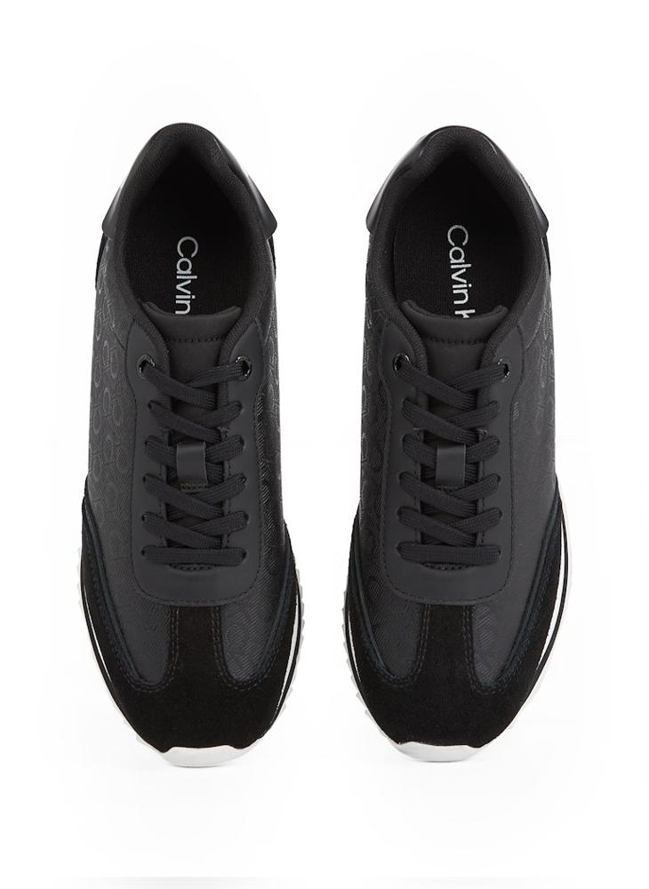 CALVIN KLEIN - Lace Up Low Top Sneakers - Image 1