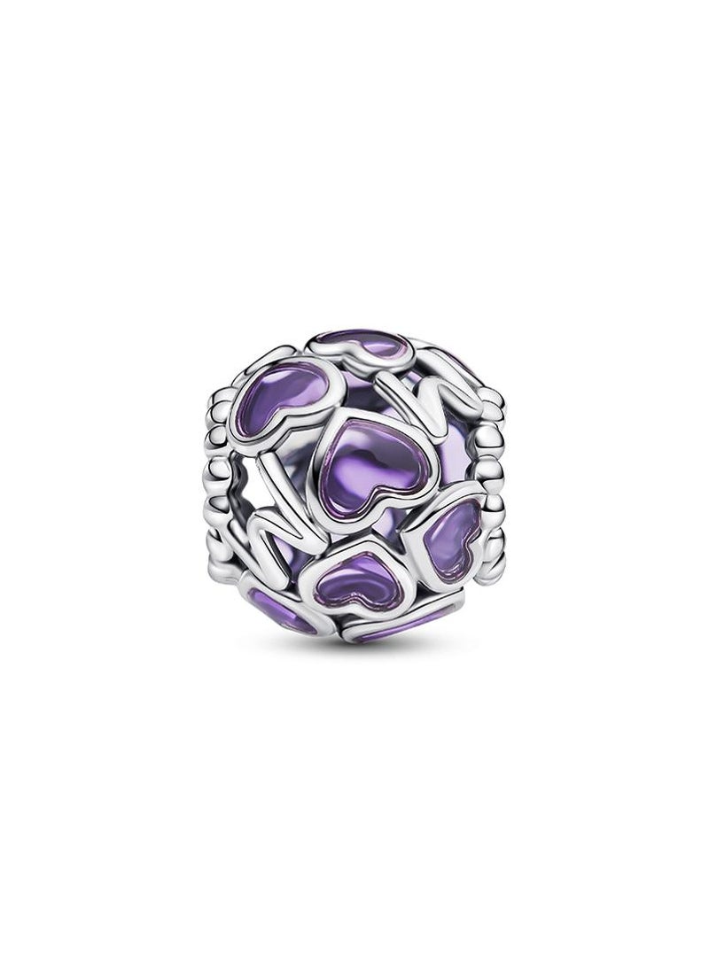 PANDORA Openwork Hearts Mum Charm  - Image 3