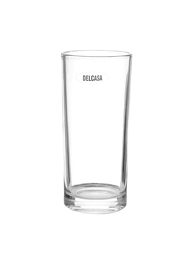 DELCASA Glass Tumbler 3-Piecess Set 11oz/310ml Crystal Clear DC2248  - Image 1