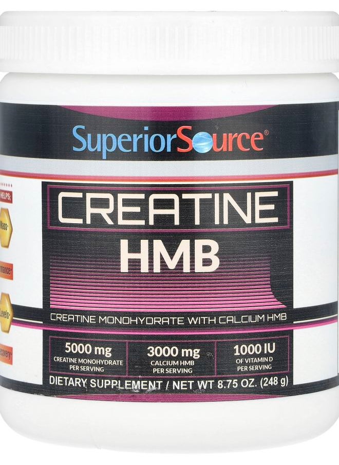 Superior Source Creatine HMB 8.75 oz (248 g) 