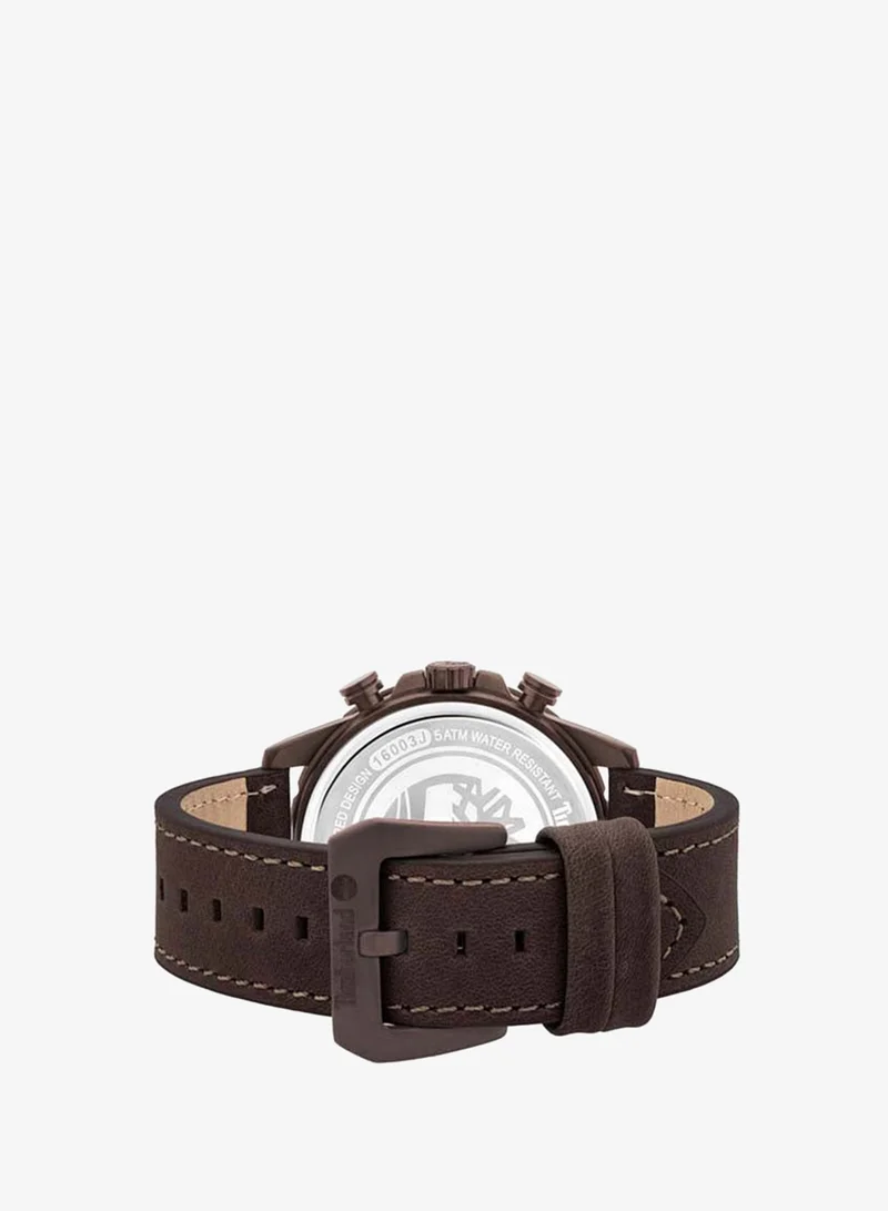 Timberland  Watch for men with Brown Leather Strap for Men | Best Price UAE