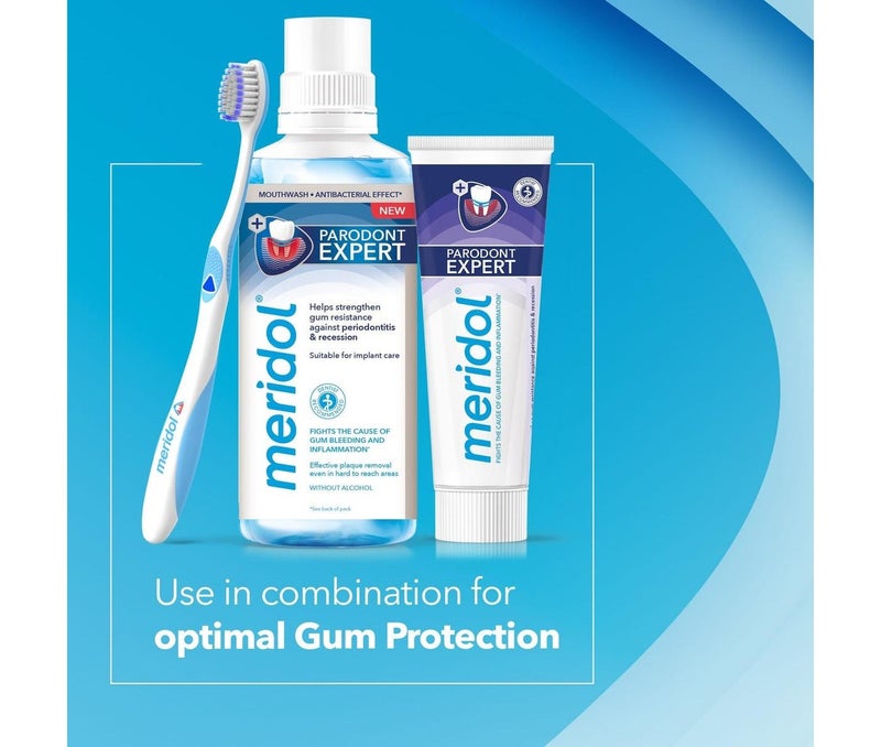 Meridol Parodont Expert Mouthwash for Advanced Gum Problems - 400ml - Image 2