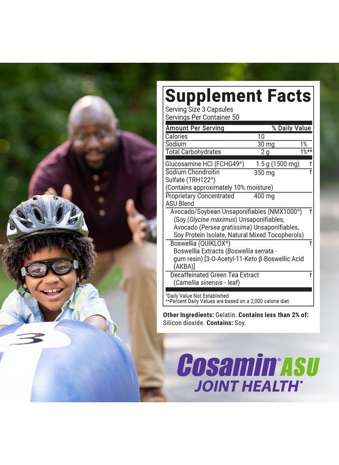Nutramax Laboratories Cosamin Cosamin ASU Capsules, 150 Count  - Image 3