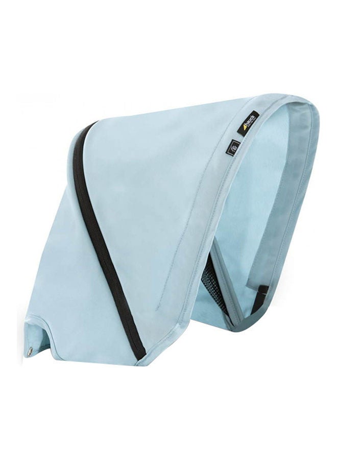 Hauck Swift X Duo Stroller Sun Canopy – UPF 50+ Sun Protection, 3-Zone Extendable Sunshade with Ventilation, Easy to Install, Lightweight Baby Stroller Accessory – Blue