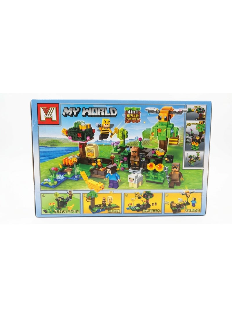 131-Piece Building Blocks, MineCraft Model Assembling Building Blocks Intelligent Toys for Children 6+ Years - Image 3