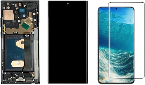 JMBTQ for Glaxy Note20 Ultra LCD Screen with Frame Replacement for Samsung Galaxy Note20 Ultra 5G SM-N986B SM-N985 SM-N986U 6.9" LCD Screen Display Touch Digitizer with Frame+Tool (Black) - Image 2