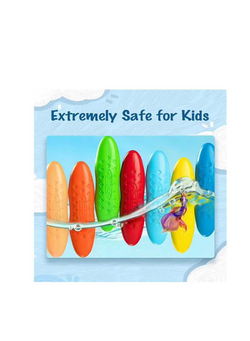 YPLUS Peanut Crayons for Kids, 24 Colors Washable Toddler Crayons, Non-Toxic Baby Crayons for ages 2-4, 1-3, 4-8, Coloring Art Supplies… - Image 2