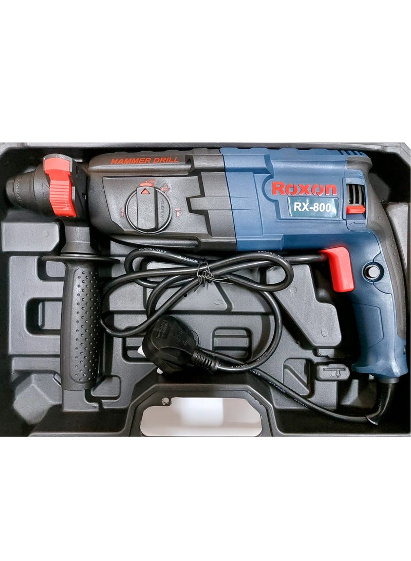 مثقاب مطرقة دوار 800 W متعدد الألوان28 مم  - Image 3