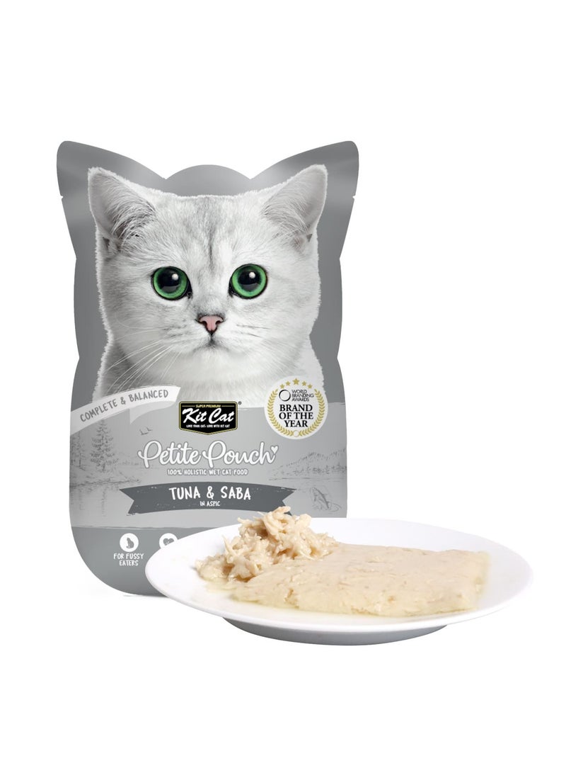 Kit Cat Petite Pouch – Tuna And Saba 70g 