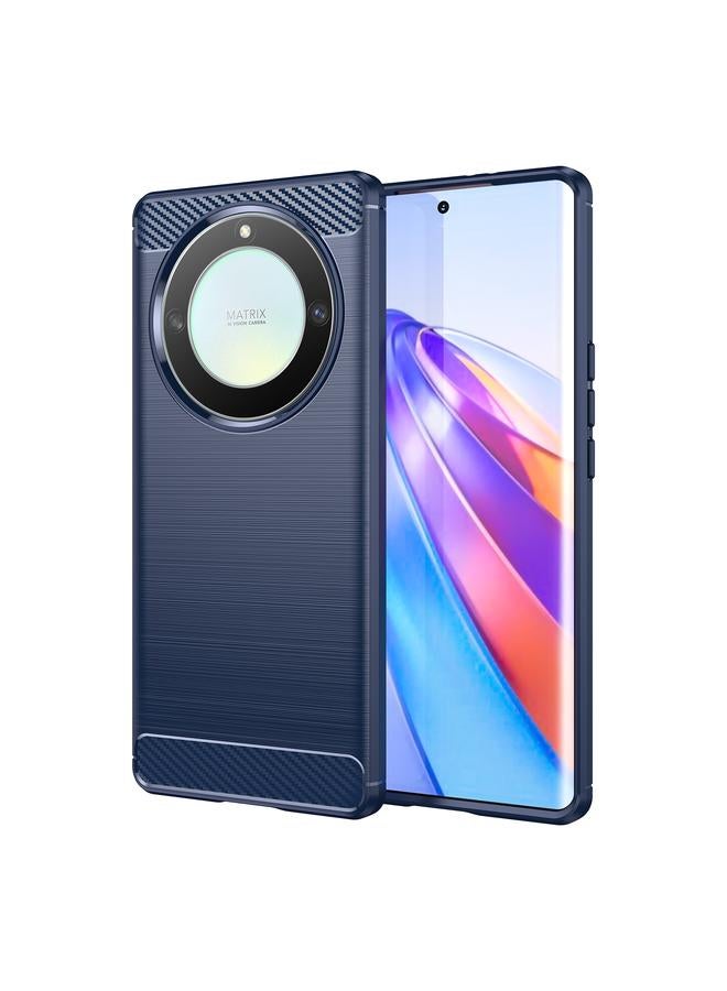 Zaboon Case For Honor X40 Brushed Texture Carbon Fiber TPU Phone Case - Image 1