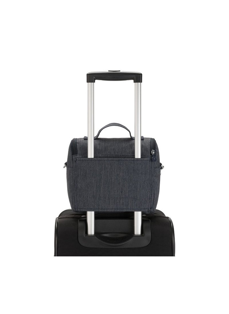kipling New Kichirou Large Lunchbox With Trolley Sleeve - Marine Navy  - Image 5