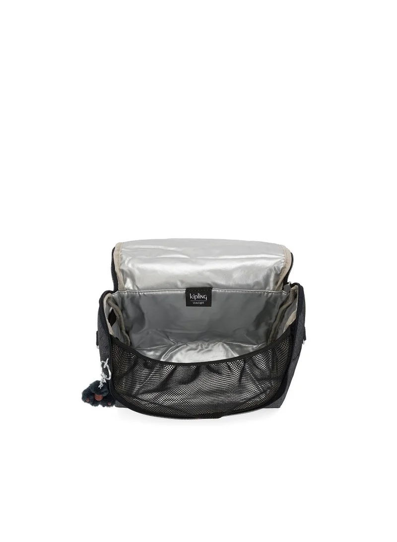 kipling New Kichirou Large Lunchbox With Trolley Sleeve - Marine Navy