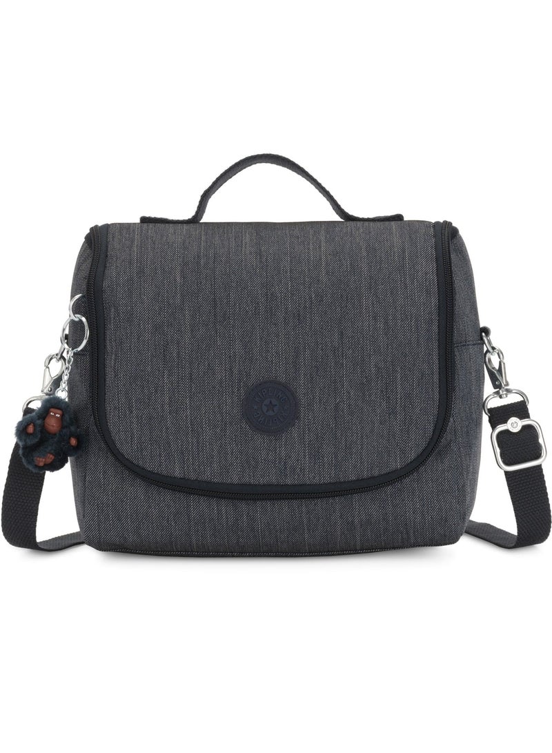 kipling صندوق غداء كبير من Kipling New kichirou مع جراب عربة، أزرق داكن - Image 1