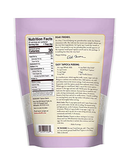 Bob's Red Mill Bobs Red Mill Small Pearl Tapioca  24 oz  2 pk - Image 5