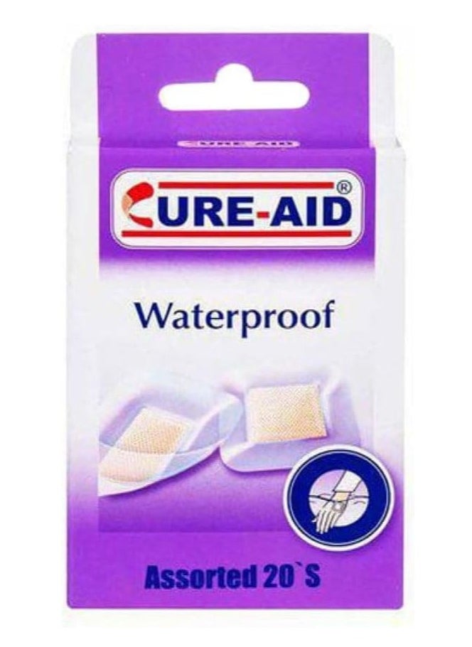 Cure aid - Waterproof Plasters 20pcs - Image 1